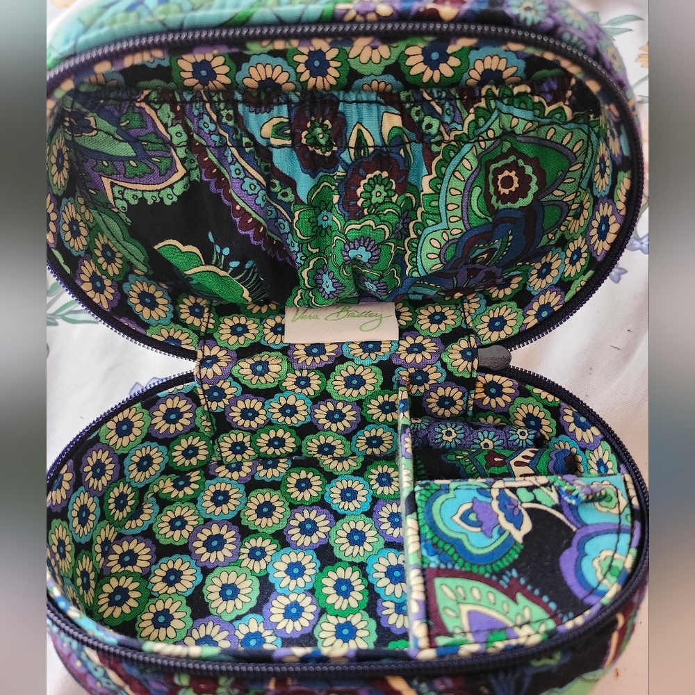 Vera Bradley jewelry box.